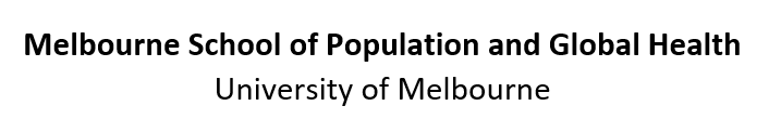 Melbourne School of Population and Global Health